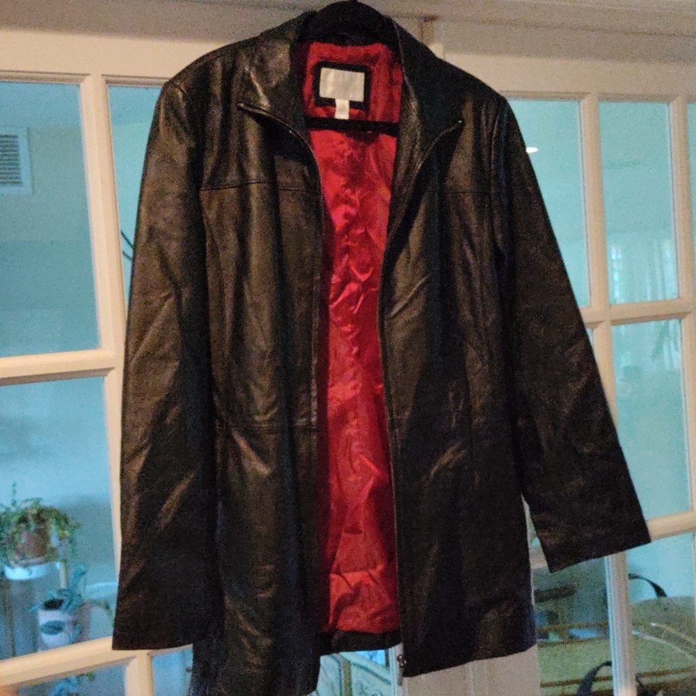 Worthington womens Leather Jacket (used)